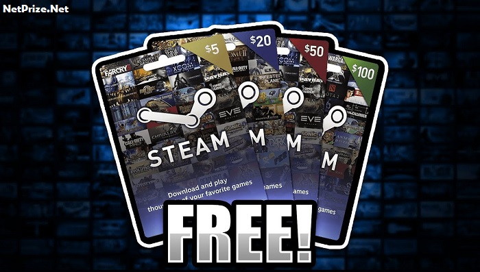 Free Steam Wallet Codes - NetPrize.Net