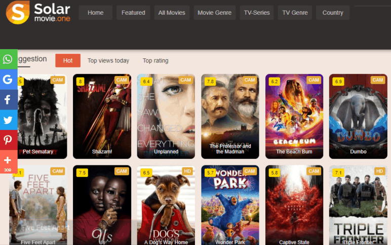 Sites Like SolarMovie for Watching Movies and TV Shows